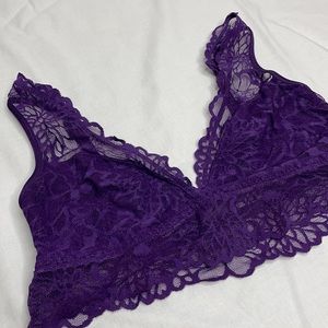 PINK VS Purple Lace Bralette